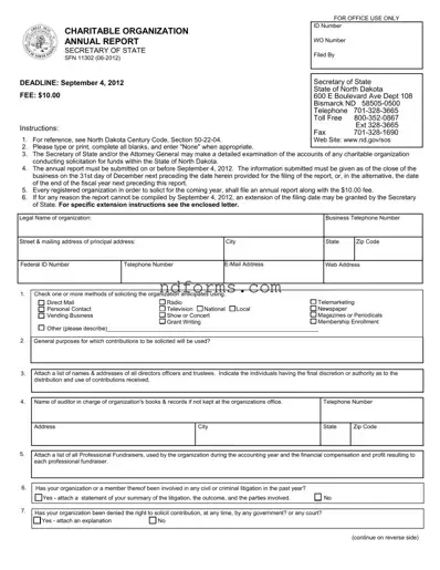 Printable Sfn 11302 Template